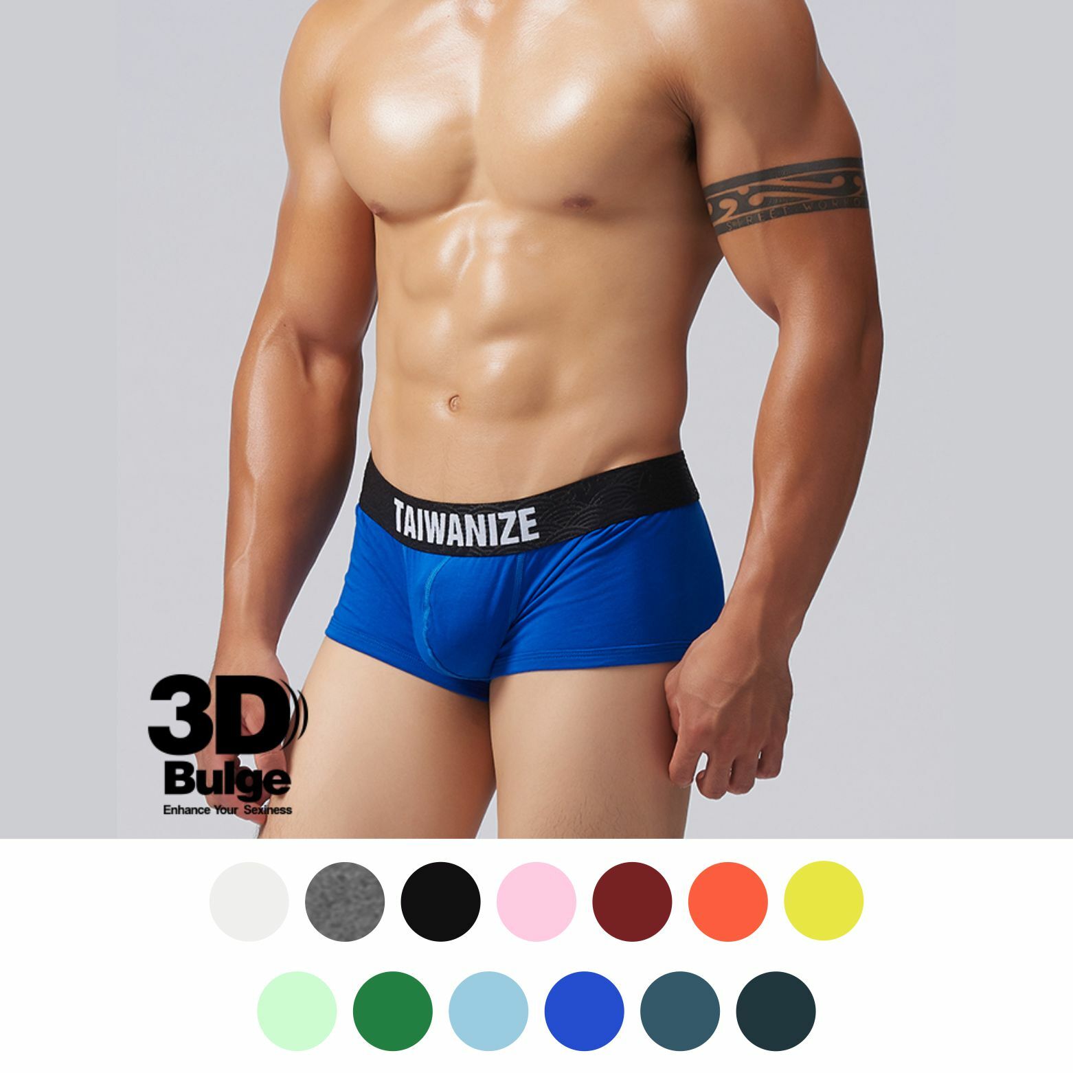 3D bulge Modal Sporty Briefs