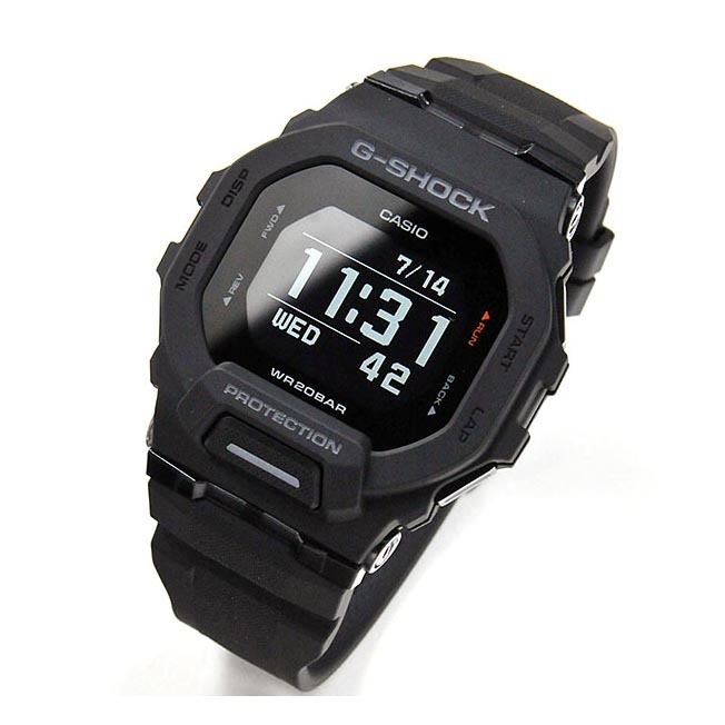 G-Shock G-SQUAD GBD-200-1 Bluetooth Sport Black Watch
