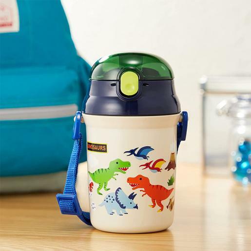 Skater恐龍吸管水樽/水壺（340ml）