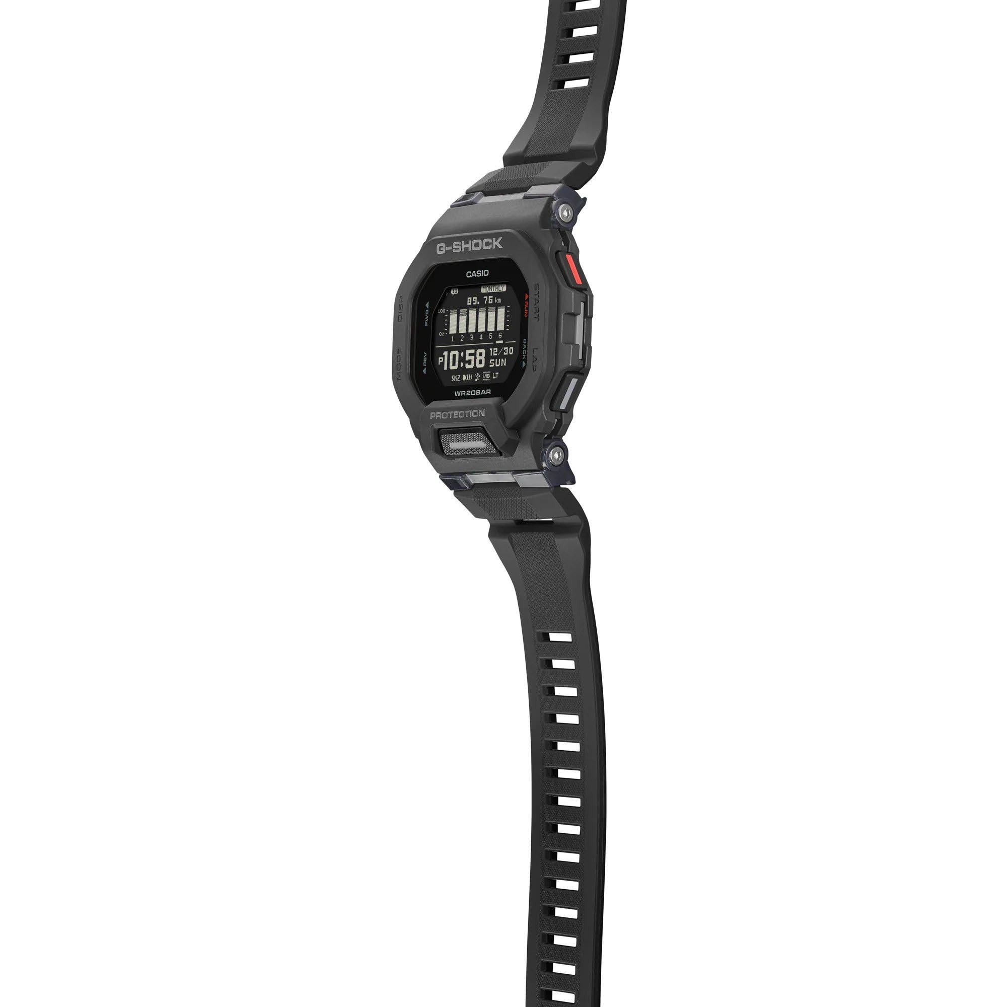 Casio G-Shock G-SQUAD GBD-200-1 Black Bluetooth Watch