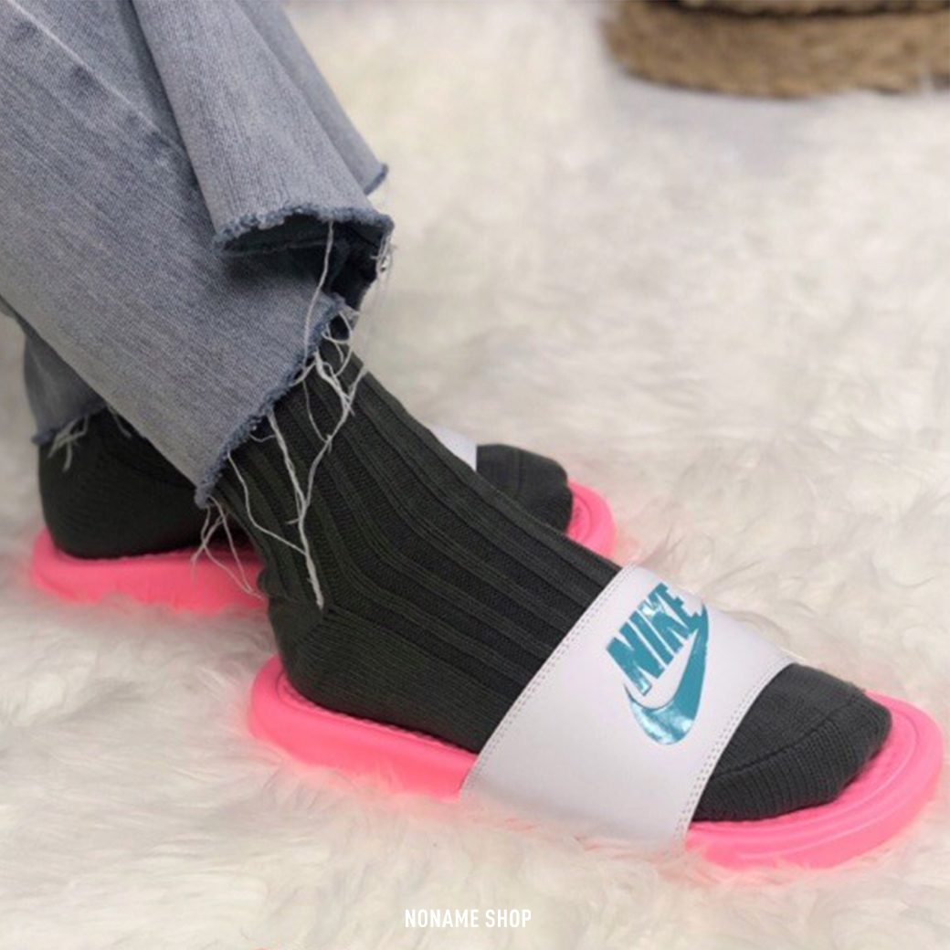 💥出清特價💥 NIKE Benassi 基本款卡通配色 字勾 拖鞋
