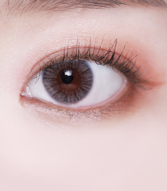 LensVery Pin-up 季拋彩妝隱形眼鏡｜每盒1片 ( Gray )