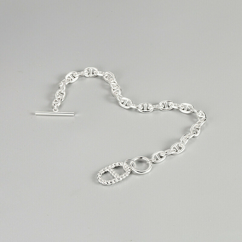 份量感豬鼻手鍊