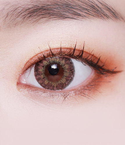 LensVery Catchy 季拋彩妝隱形眼鏡｜每盒1片 ( Choco )