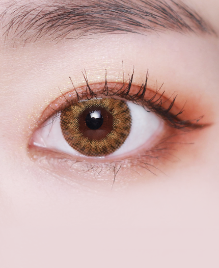 LensVery Catchy 季拋彩妝隱形眼鏡｜每盒1片 ( Brown )