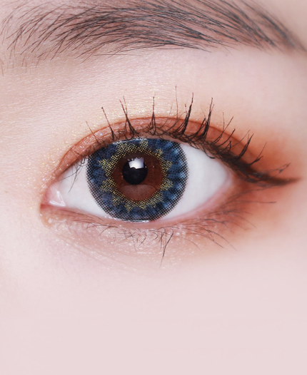 LensVery Catchy 季拋彩妝隱形眼鏡｜每盒1片 ( Blue )