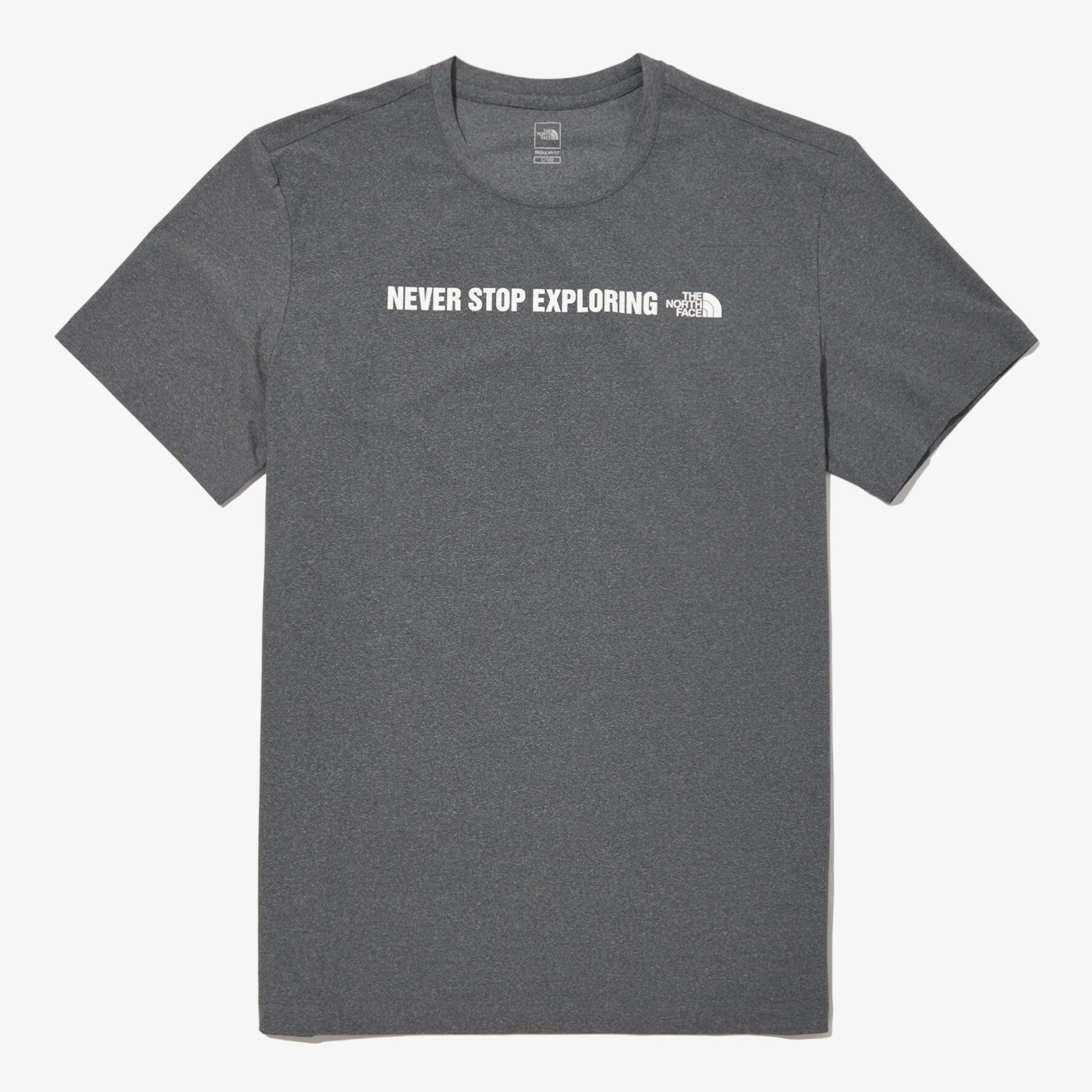 THE NORTH FACE MINUS TECH 涼感 運動 短袖 短T 灰 NT7UN44B