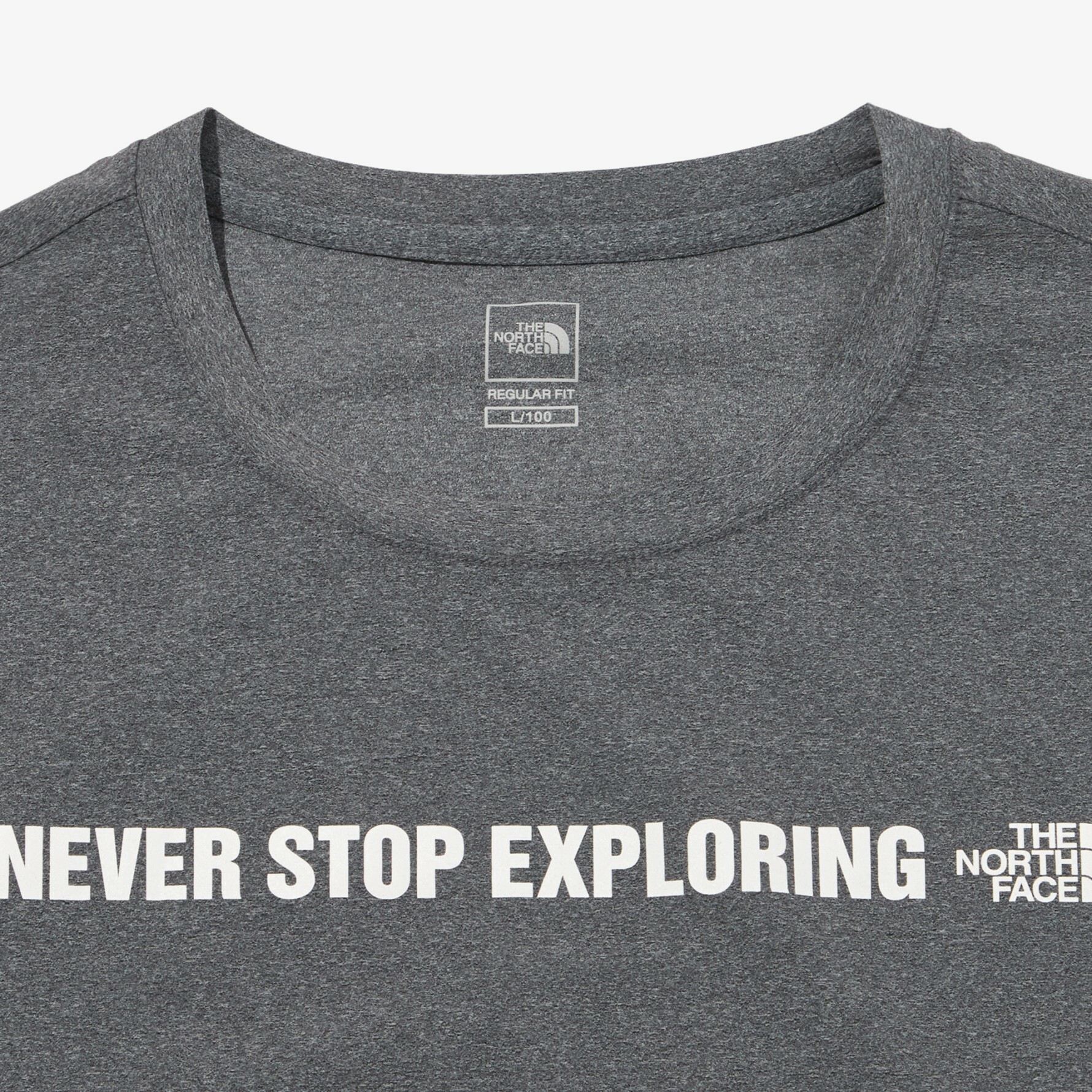 THE NORTH FACE MINUS TECH 涼感 運動 短袖 短T 灰 NT7UN44B