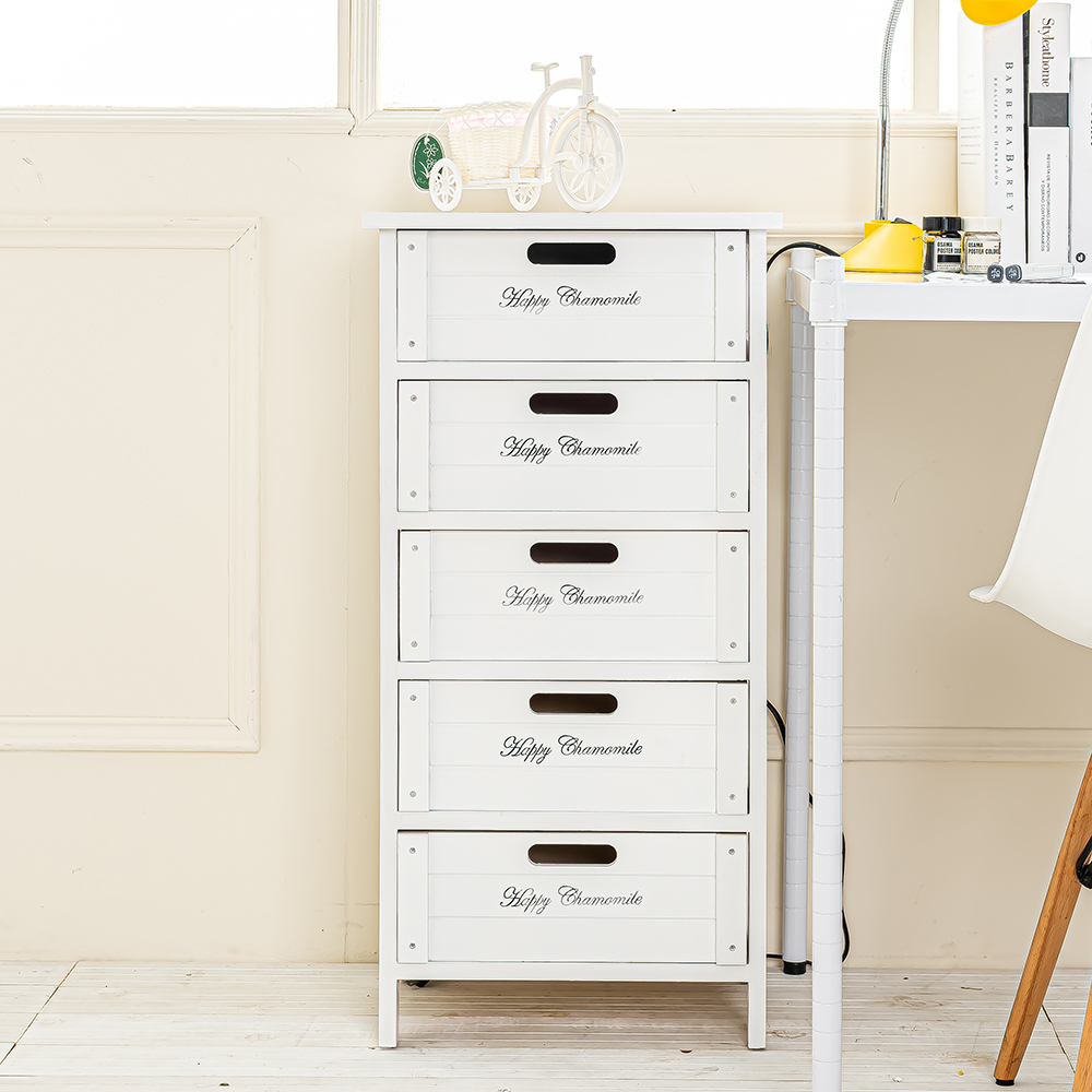 台灣 Dayneeds｜歐式鄉村風 五層抽屜櫃