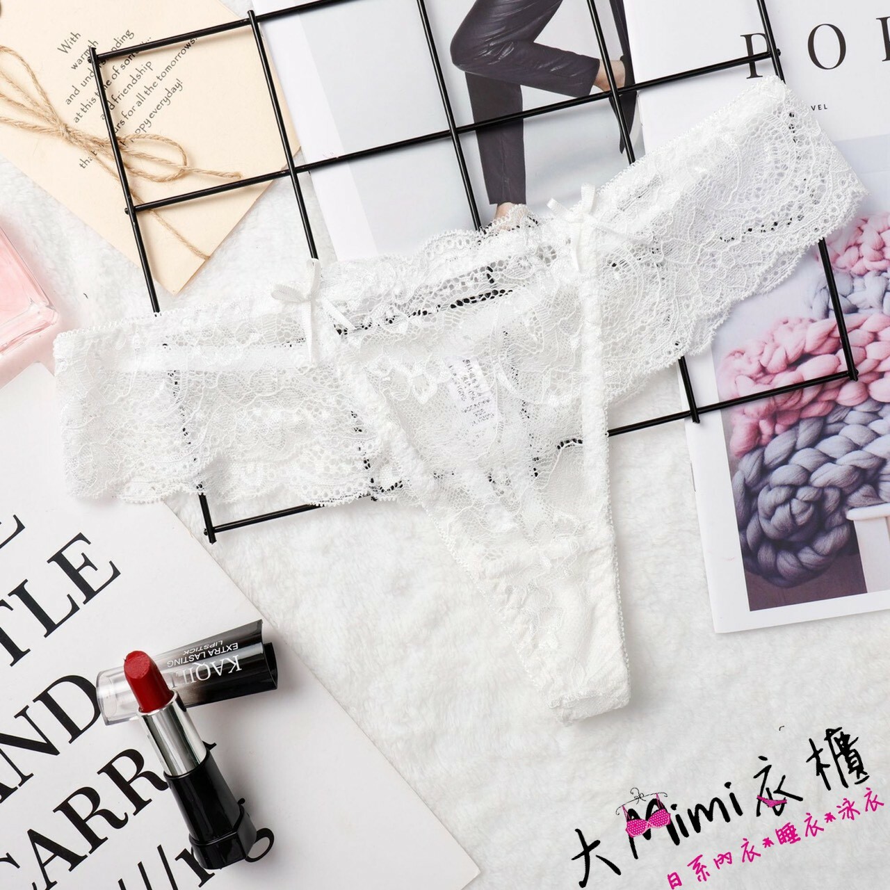 花朵蕾絲丁字褲🔥熱賣款