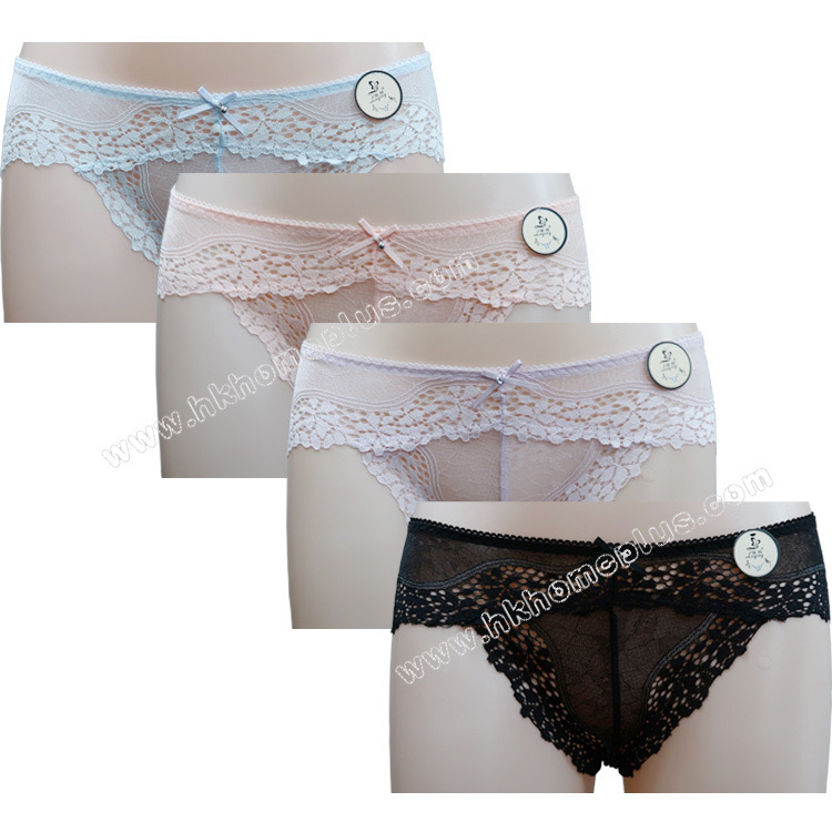 4條裝 露情: 女裝低腰喱士內褲