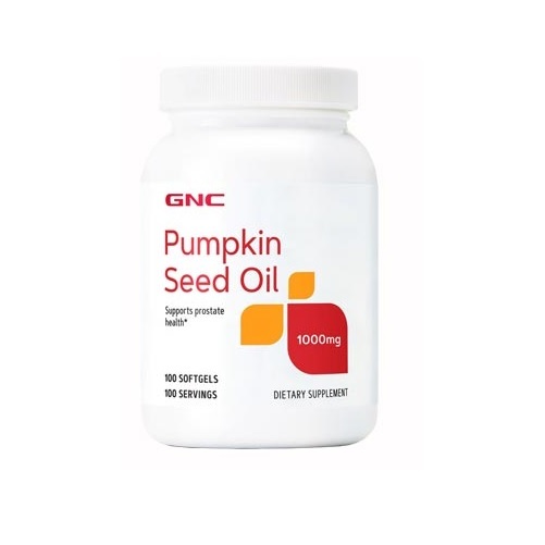 GNC 南瓜籽油1000毫克100粒膠囊