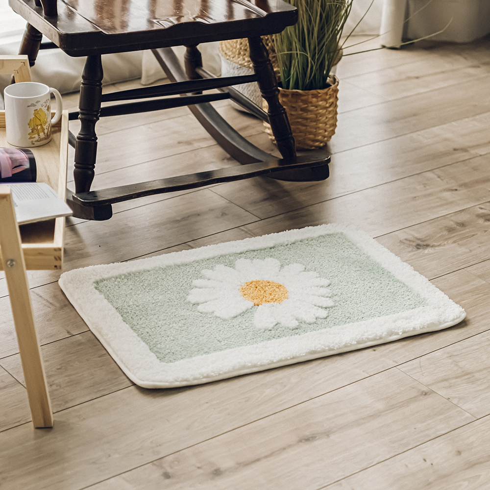 台灣 Dayneeds｜日式俏皮風混紡地墊 65X45cm