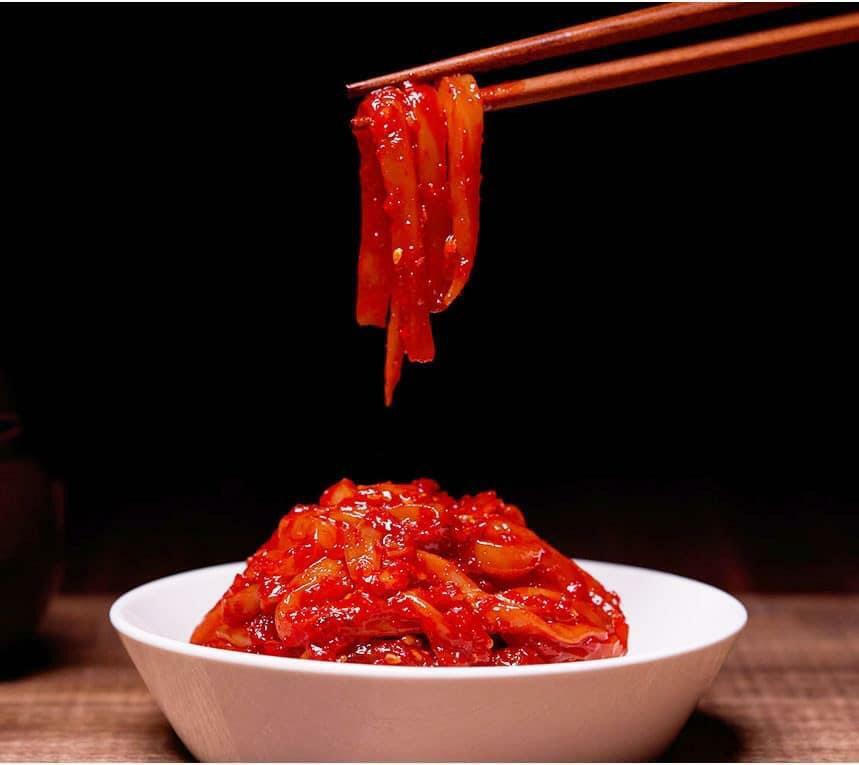 水產海盜 - 辣醬生醃製墨魚條 400g