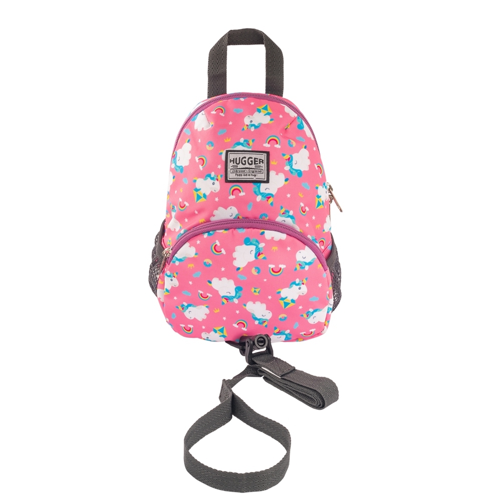 Toddler Backpack With Safety Leash, Rainbow Unicorn