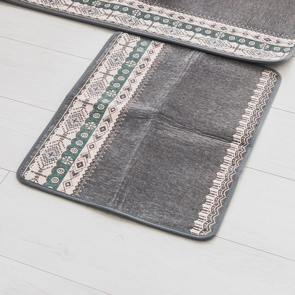 台灣 Dayneeds｜品味典雅風 混紡[短版]地墊