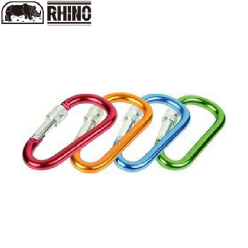 RHINO 犀牛 RHINO D型環 藍、金、綠、酒紅 7CM 79O1627