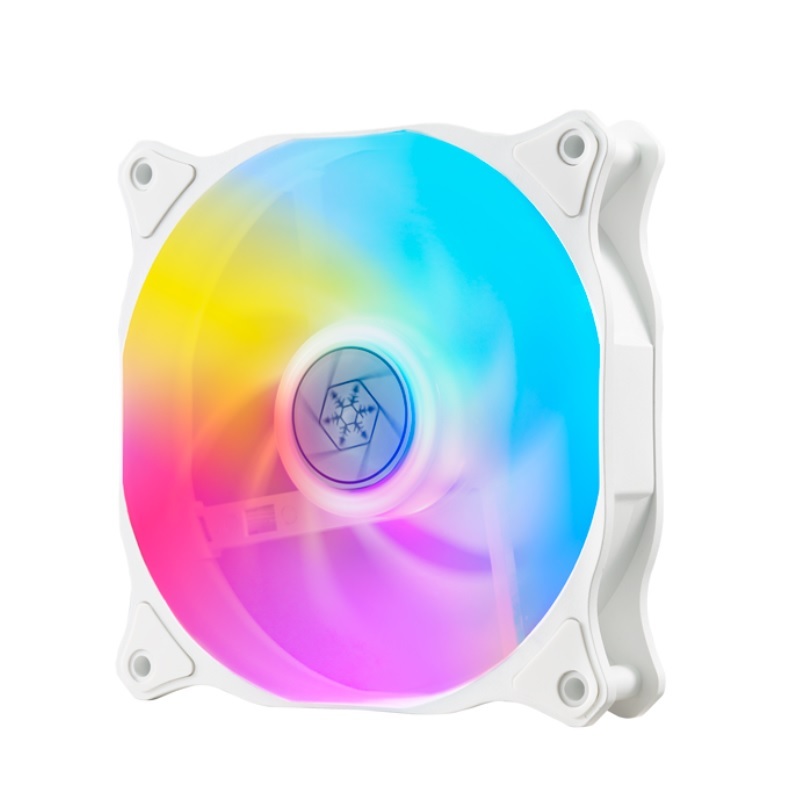 米特3C數位–SilverStone 銀欣 Air Blazer 120R/120RW 黑/白 ARGB 散熱幻彩風扇