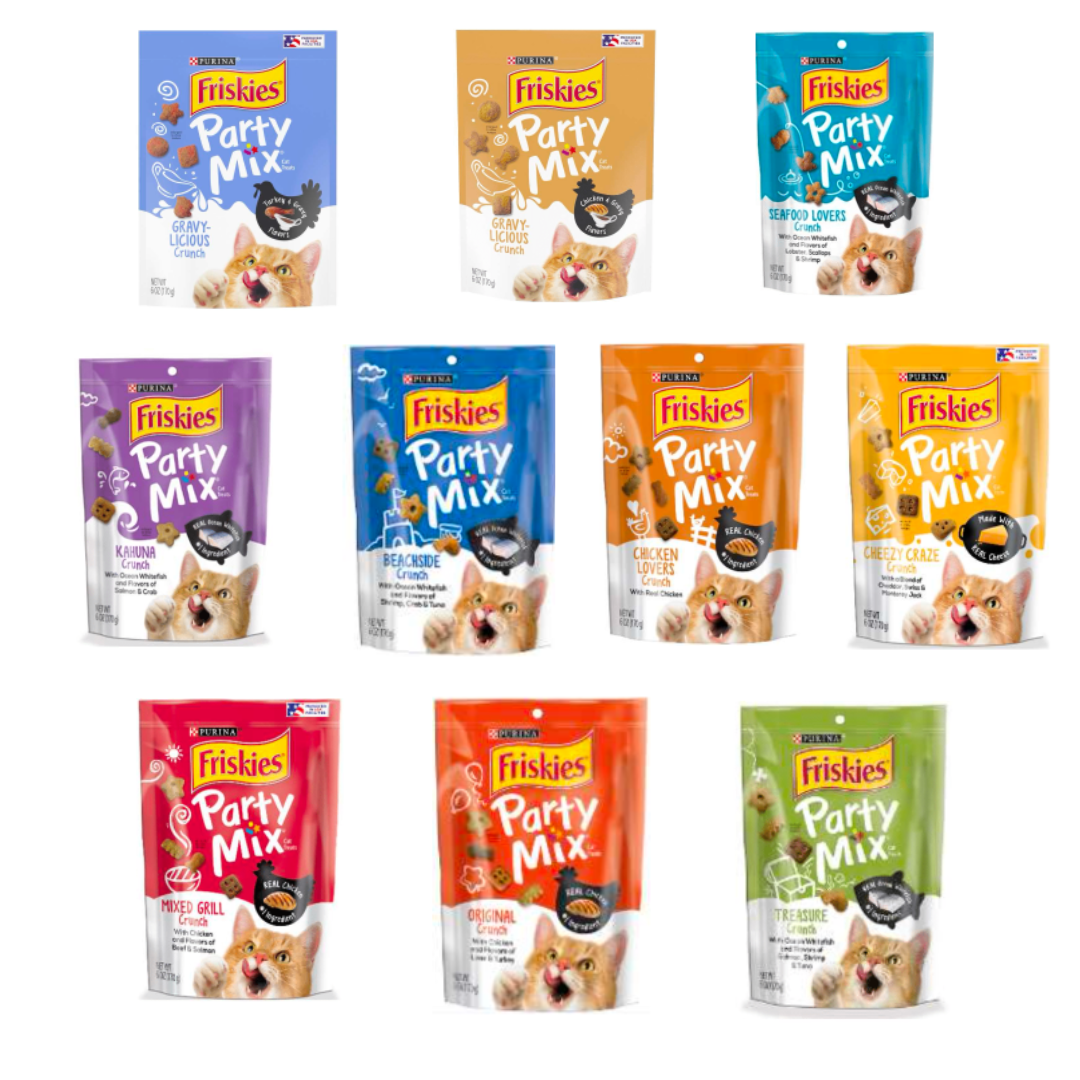 Friskies® Party Mix 鬆脆貓小食  6oz