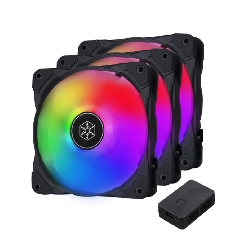 米特3C數位–SilverStone 銀欣 Air Blazer 120i Lite 三合一 ARGB 風扇組