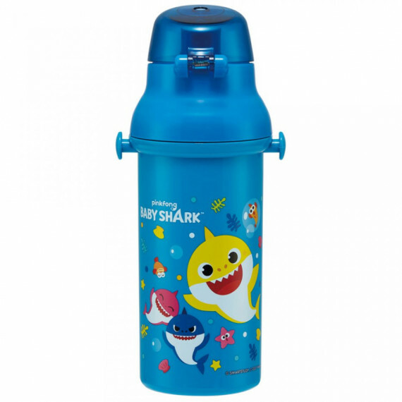 日本製 Skater - 480ml 抗菌直飲水壺 Baby Shark