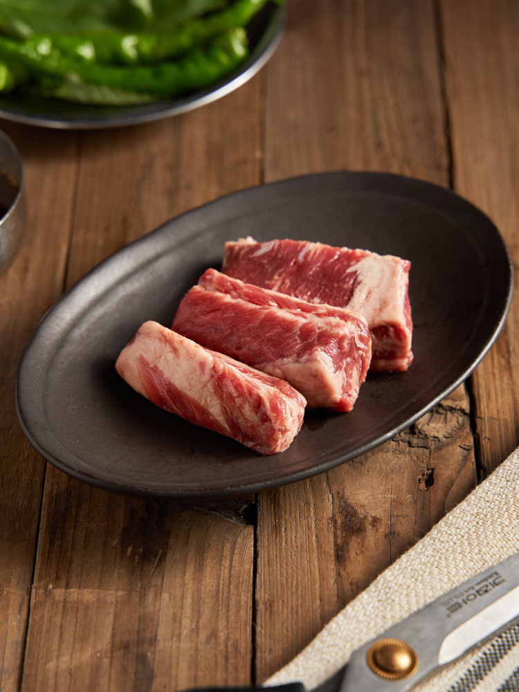 火烤牛肋條100g｜新村站著吃 烤肉宅配