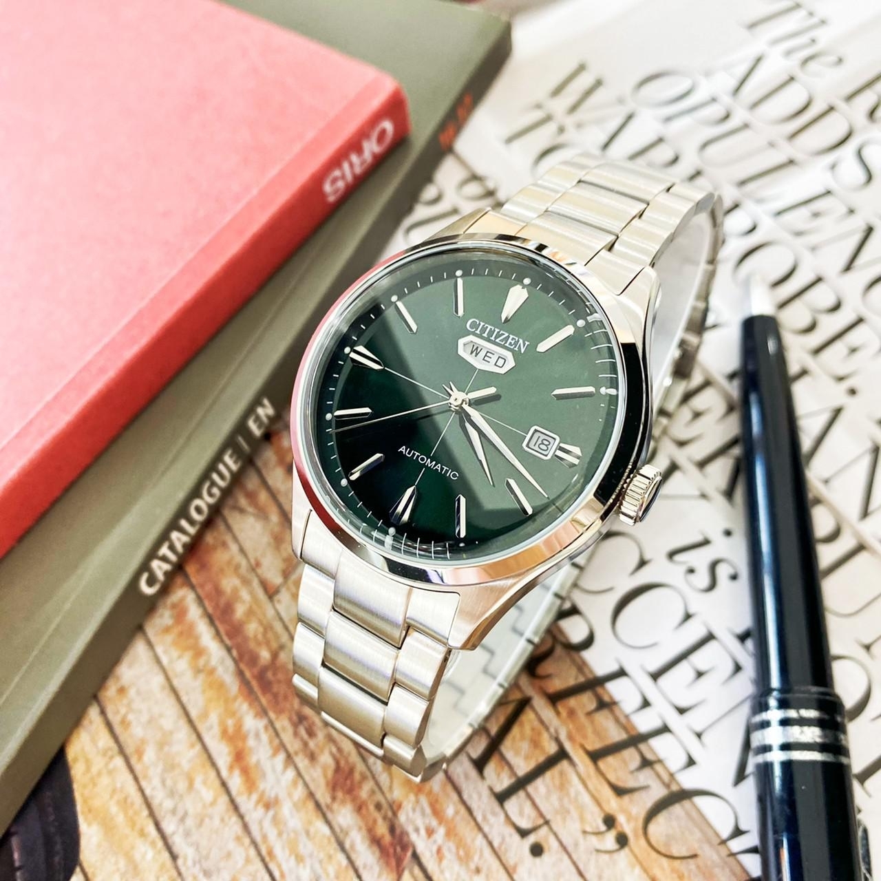 【CITIZEN 星辰】C7系列 經典復刻日曆機械錶 NH8391-51L / NH8391-51X 40.2mm  現代鐘錶