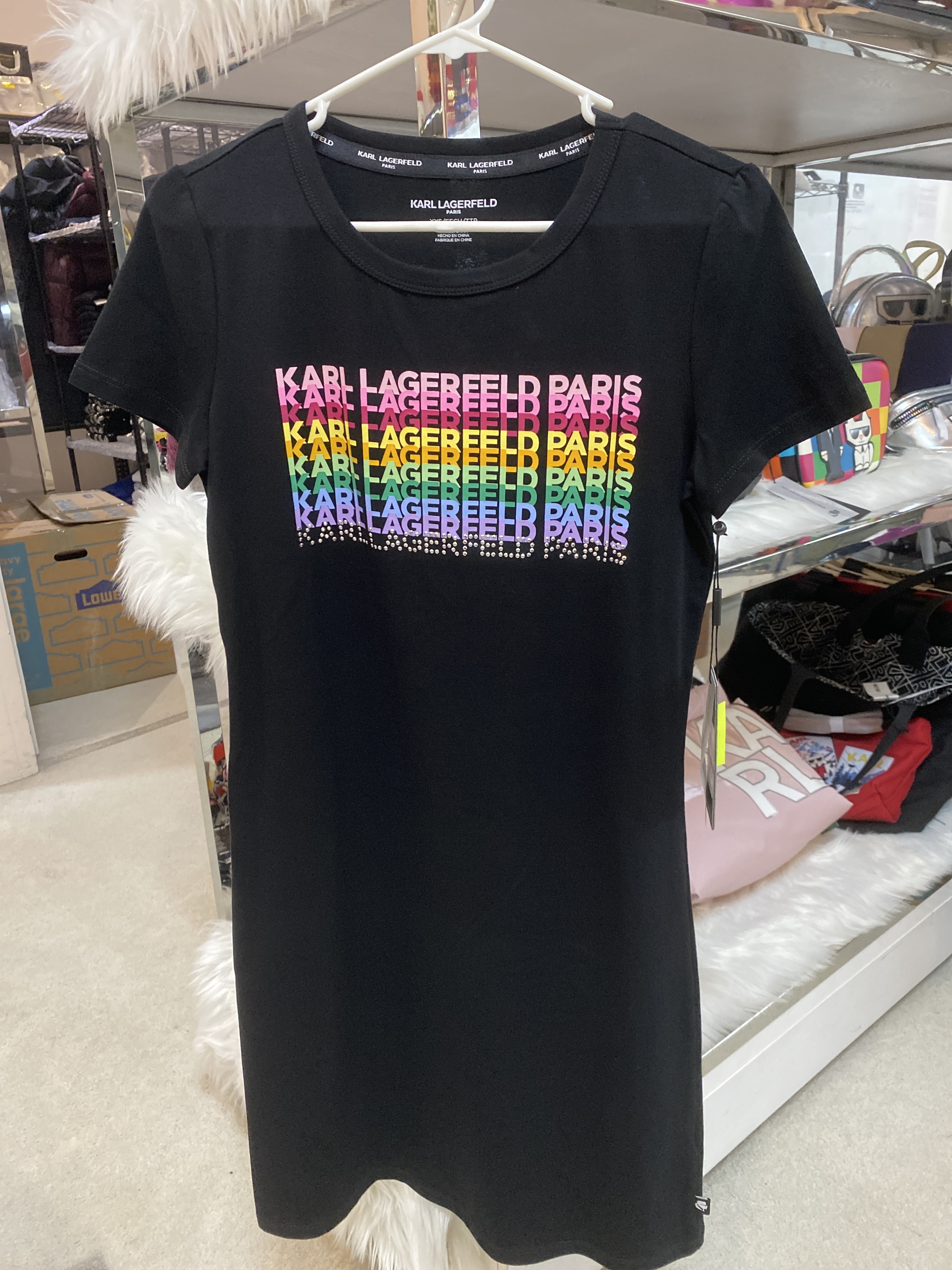 [S] KARL LAGERFELD ONGOING K/KARL T-SHIRT BLK, L2WDD030-BLK (SKL130)