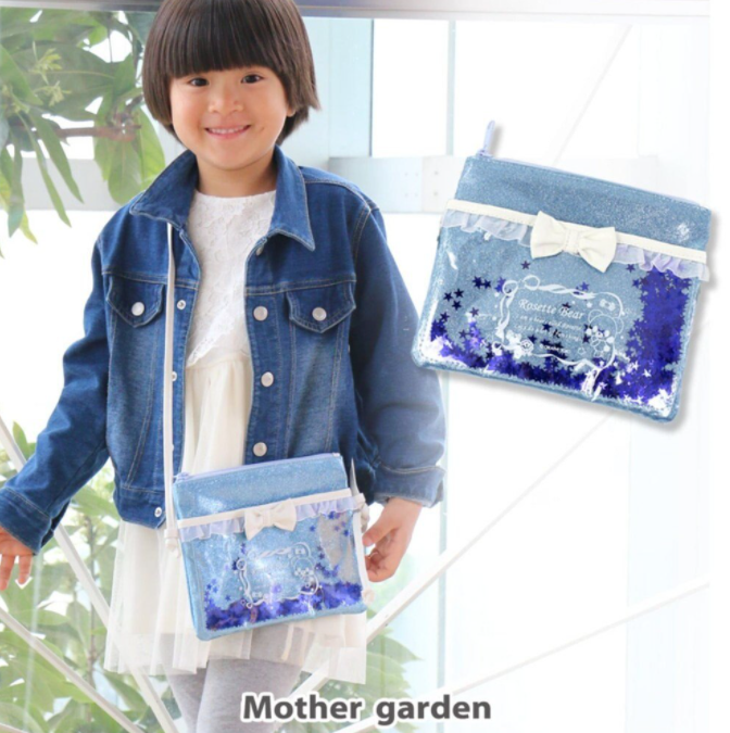 【日本Mother Garden】Rosette Bear 斜背包-經典款