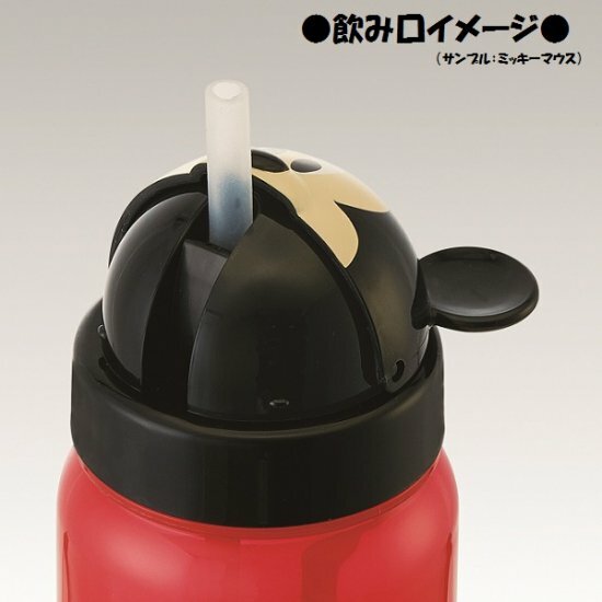 Skater 立體造型吸管水樽350ml Mickey Mouse