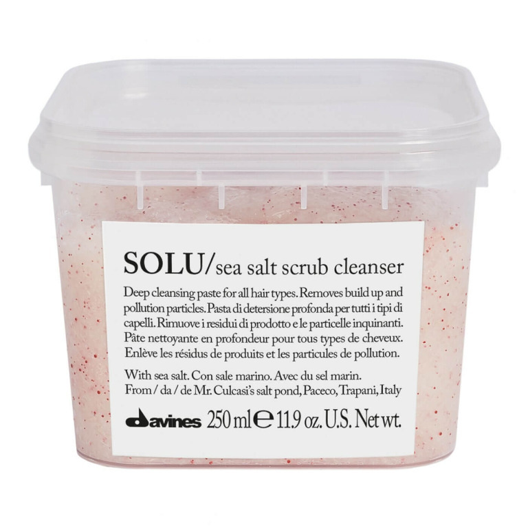 DAVINES - 達芬尼斯 SOLU Sea Salt Scrub Cleanser 海鹽磨砂膏 250g
