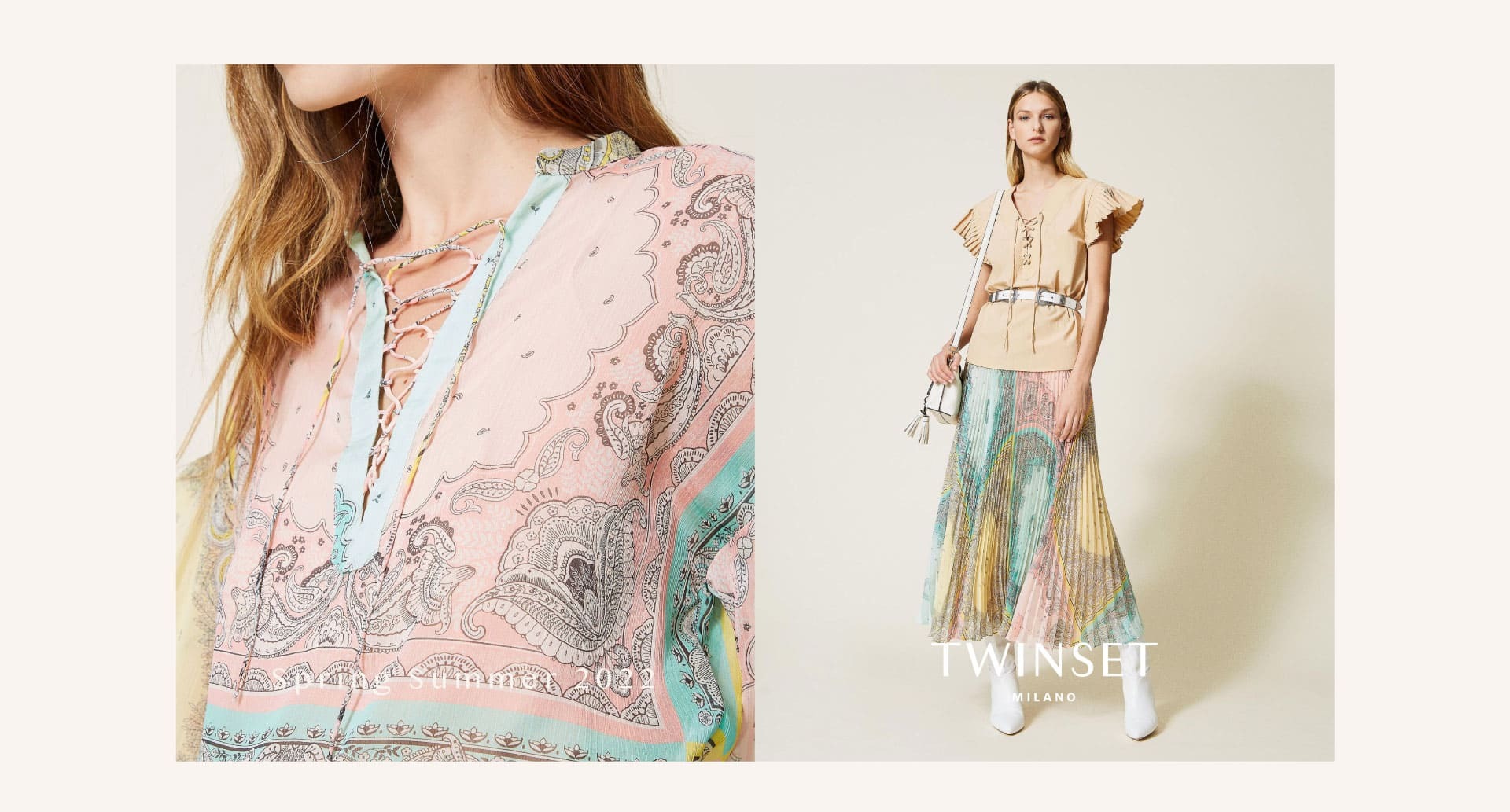 和諧的色彩，雅緻的印花， 輕盈的垂墜感和精緻的蕾絲和刺繡等， 一直是品牌的標誌設計。