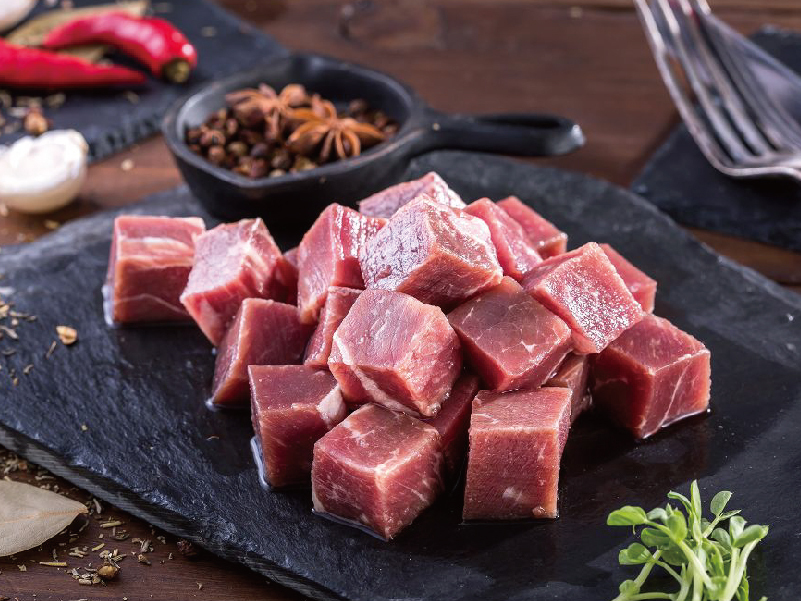 台灣純血黃牛-臀肉骰子牛