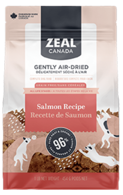 加拿大ZEAL 風乾三文魚狗狗配方狗糧 2.2LB