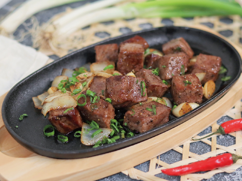 台灣純血黃牛-臀肉骰子牛