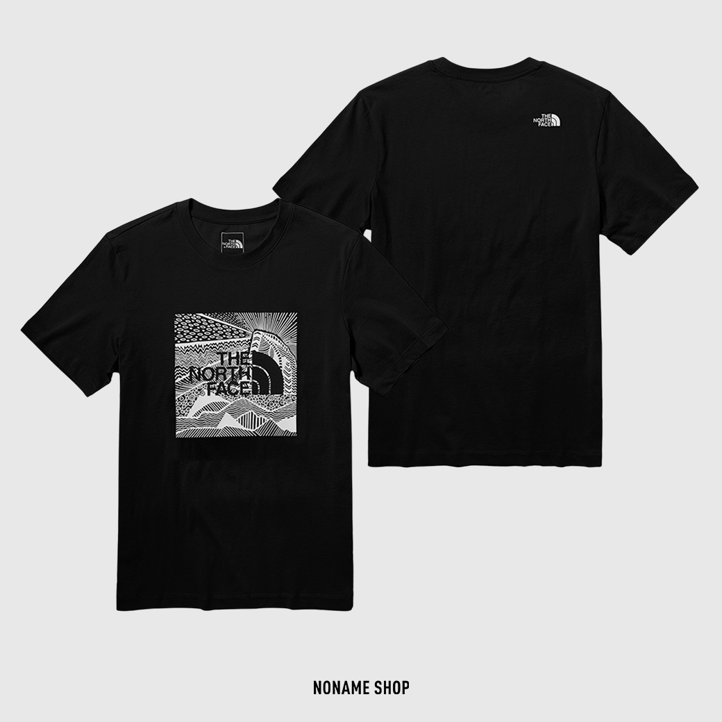 THE NORTH FACE TNF 北臉 幾何 高山 MFO CELEBRATION LOGO TEE 黑色