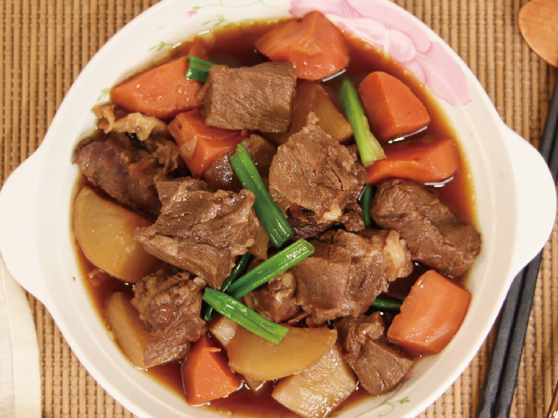 台灣純血黃牛-牛腩肉切塊