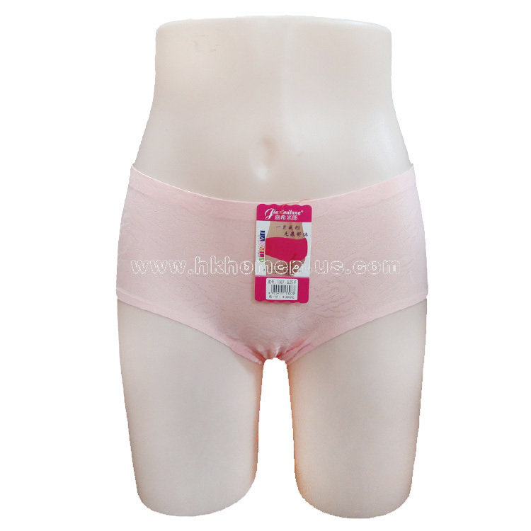 4條裝 嘉希米郎: 低腰厘士無痕木代爾內褲