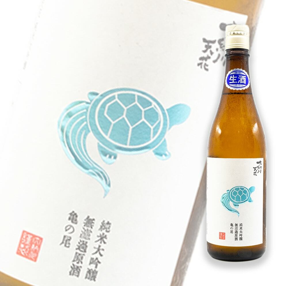 都内で 1800ml 日本酒 純米大吟醸無濾過生原酒 大納川天花