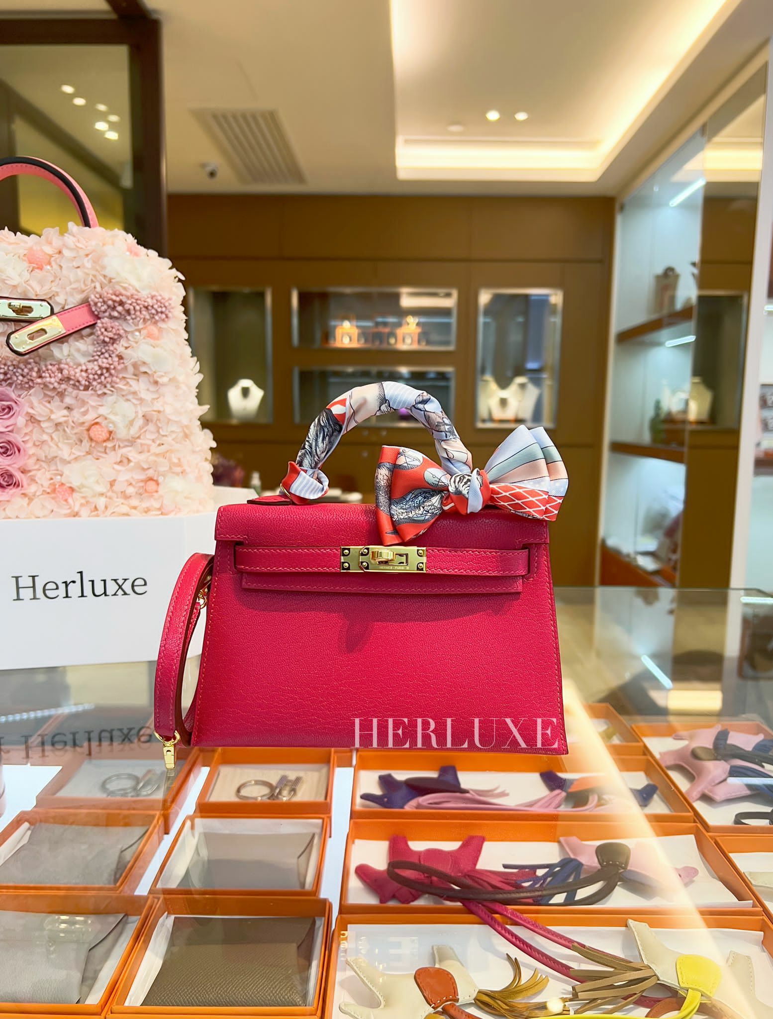 Kelly mini II i6 rose extreme cc chèvre W