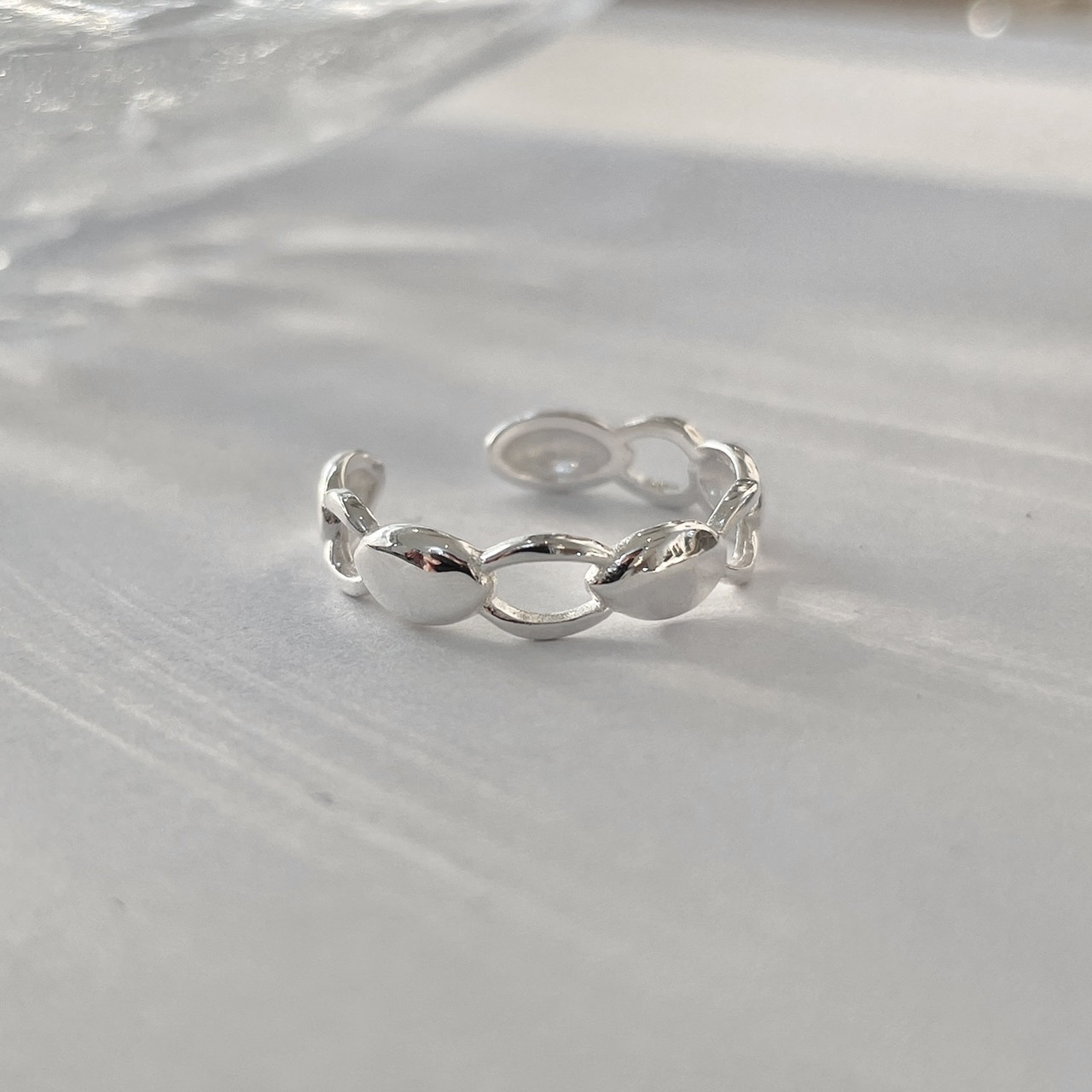 │簡約│法式甜心 • 開口戒 • 純銀戒指 • 925silver