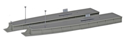 Kato 23-176 N Scale island platform end  C