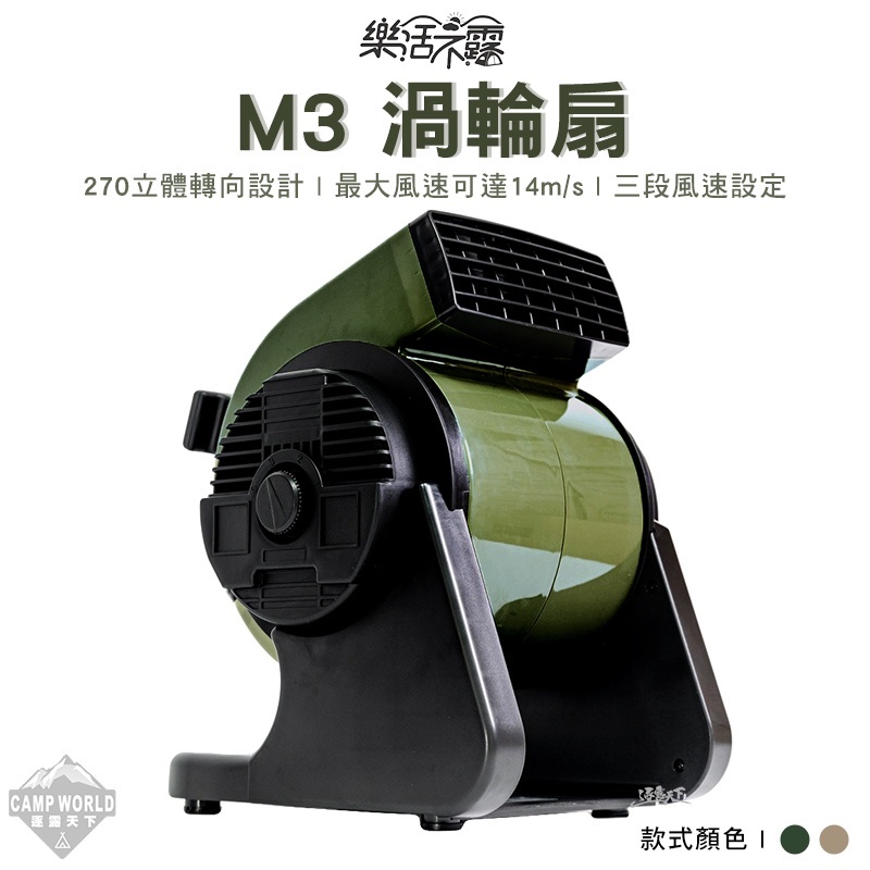 樂活不露 黑旋風渦輪扇