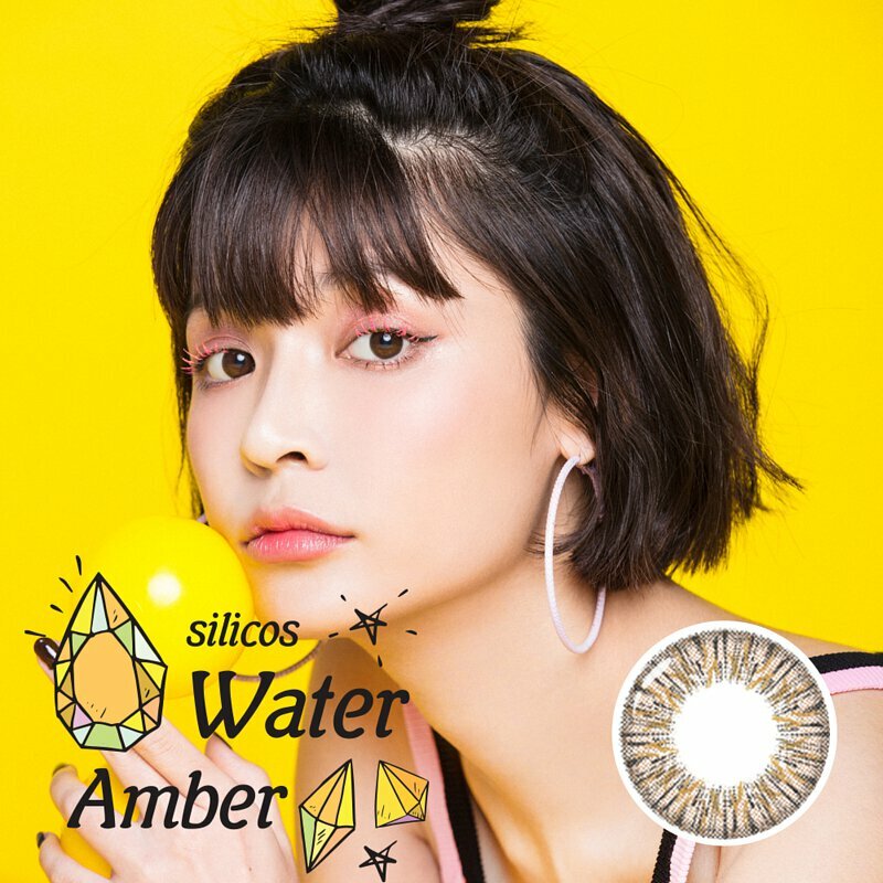 [預訂] Neo Vision Silicos 1 Month Water Amber 月拋彩妝隱形眼鏡｜每盒2片