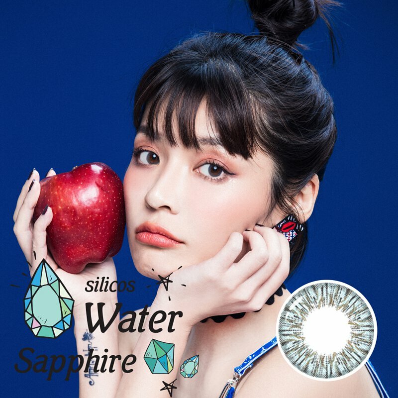 [預訂] Neo Vision Silicos 1 Month Water Sapphire 月拋彩妝隱形眼鏡｜每盒2片