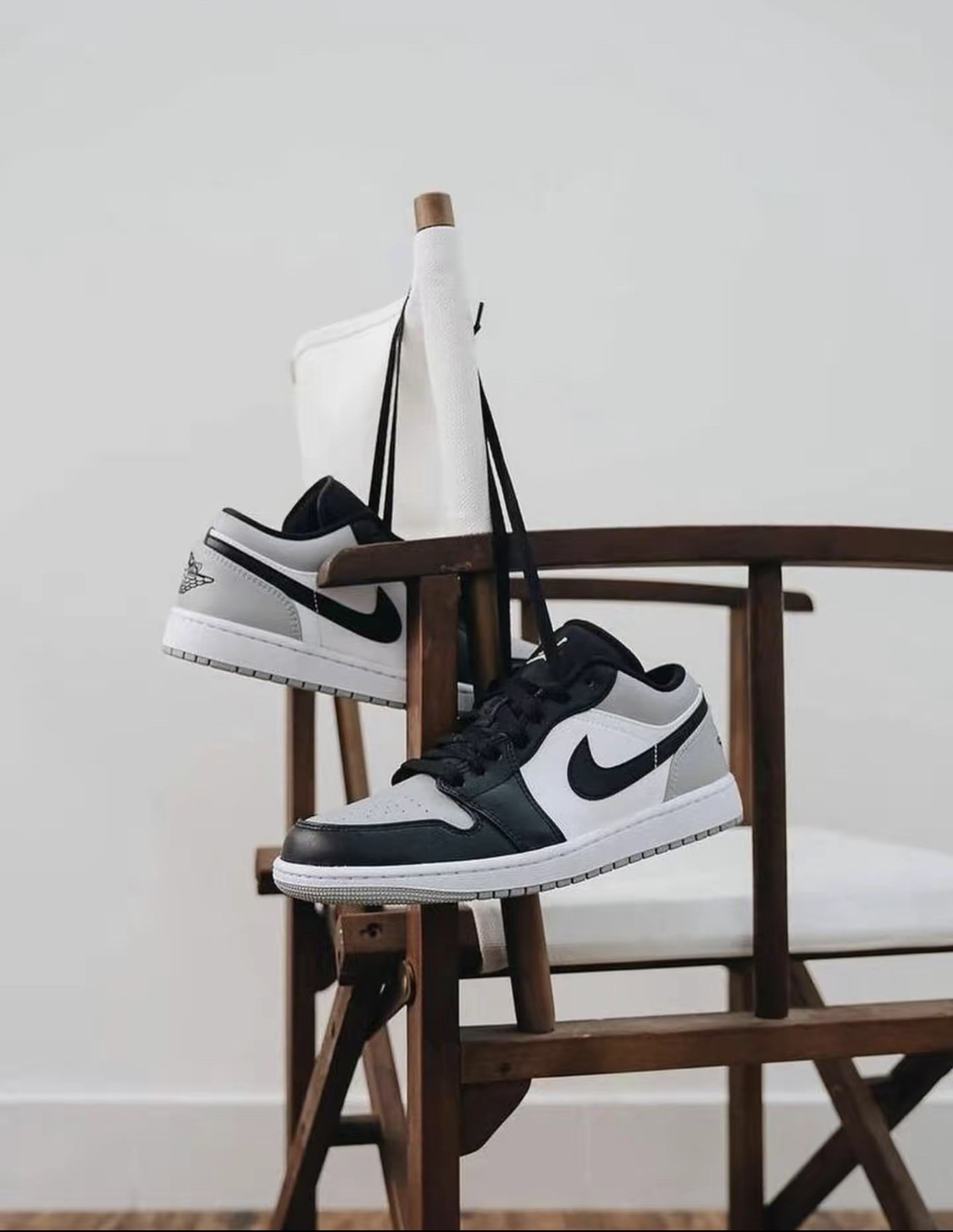 NIKE AIR JORDAN 1 LOW SHADOW TOE 2022 男女大童款影子灰腳趾低筒