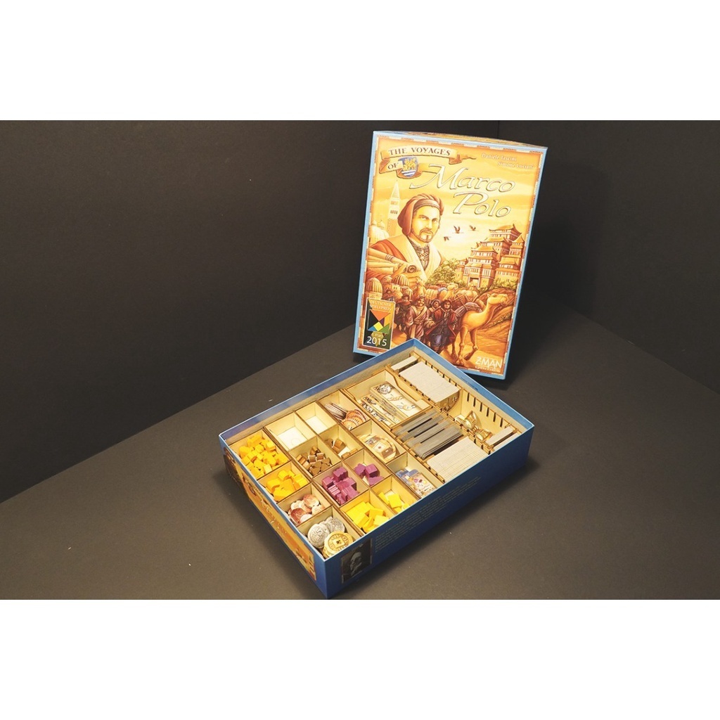 馬可波羅 The Voyages of Marco Polo 桌遊收納盒【烏鴉盒子】