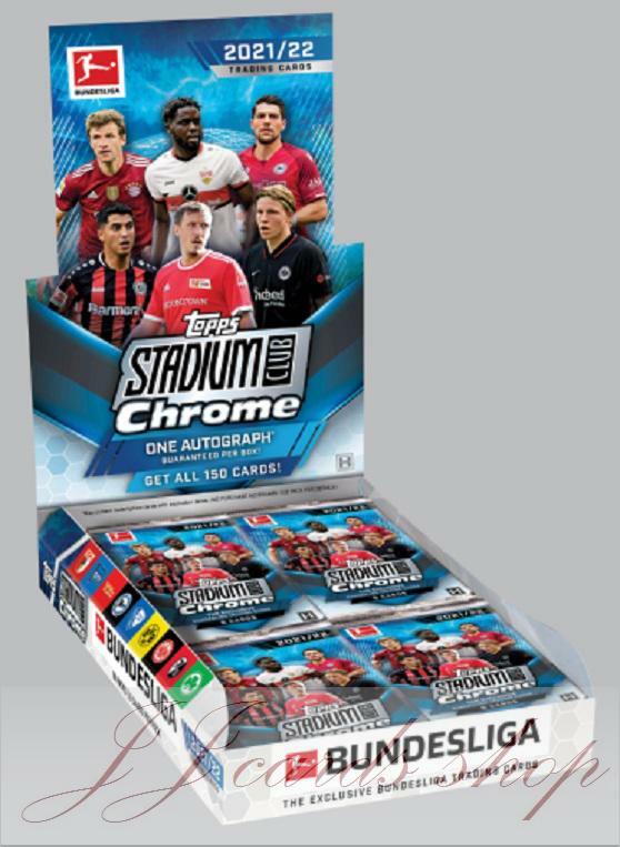 TOPPS STADIUM CLUB Chrome Bundesliga 21/22 Union Berlin Genki Haraguchi