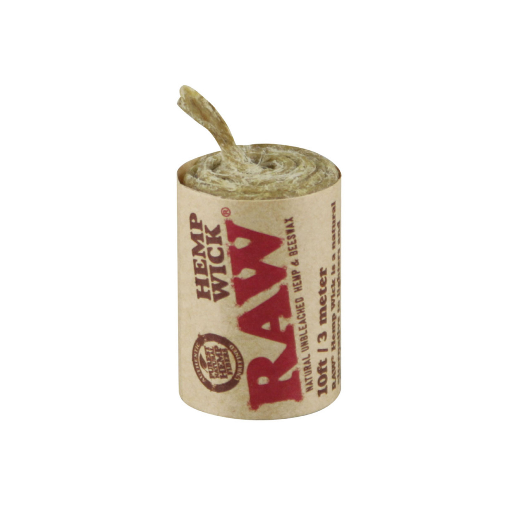 RAW HEMP WICK 10ft 3 METER
