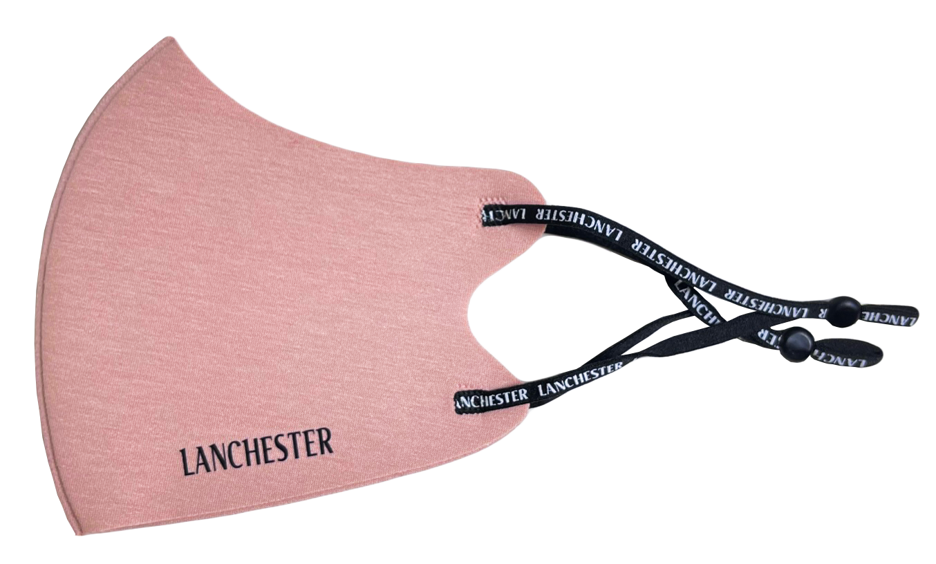 Lanchester 可重用銀離子抗菌布口罩(粉紫色)#成人#兩片裝#抗菌 #外出必備 #可重用 #布口罩 #銀離子